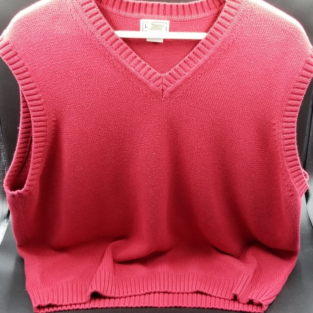 LL Bean  sweater vest